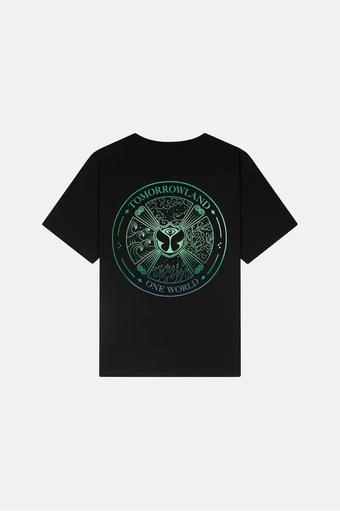 T-shirt graphique du festival de musique électronique Tomorrowland 2026 pour hommes et femmes, vêtements d'été 100% coton, haut oversize à manches courtes Y2K