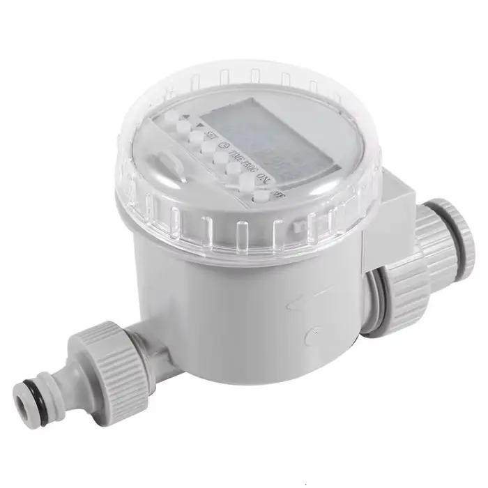 Minuterie d'arrosage de jardin solaire numérique LCD automatique