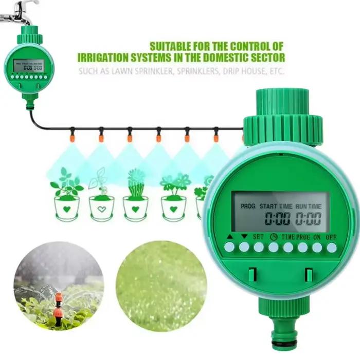 Minuteur d'arrosage automatique facile à utiliser pour le jardin entretien des plantes irrigation numérique étanche pour occasions spéciales