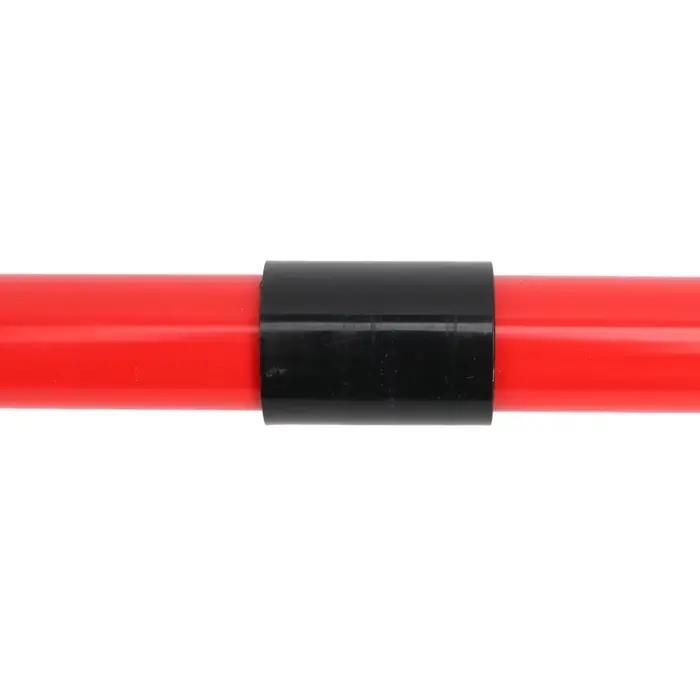 1 pièce de tuyau UPVC rouge épaissi de 20/25/32/40/50 mm pour drainage d'aquarium