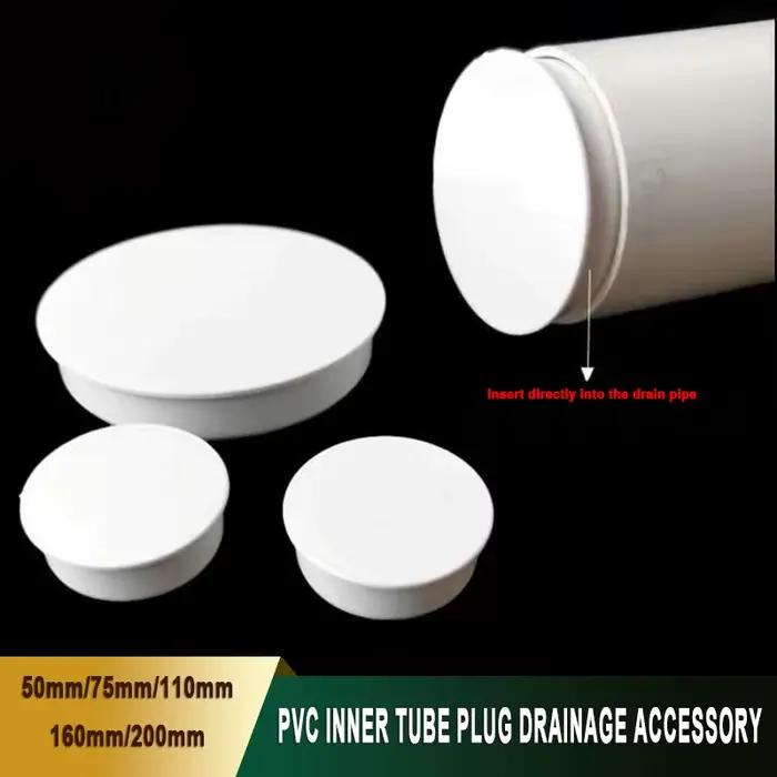 Bouchon de bouchon de tuyau en PVC