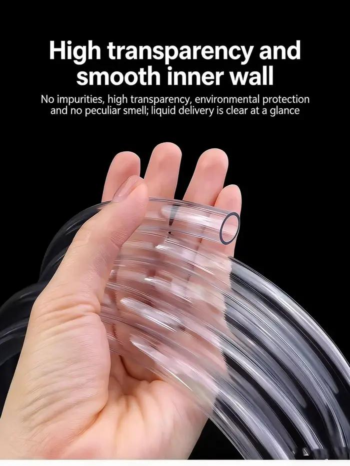 Tuyau PVC transparent pour eau