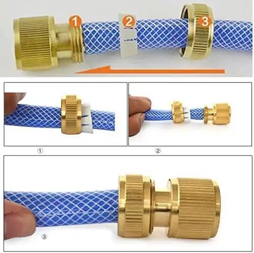 Connecteur de tuyau d'arrosage 1/2 "