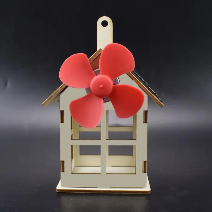 Jouet solaire pour garçon moulin à vent Science bricolage physique Kit éducatif pour enfant modèle 2 en 1 énergie solaire technologie expérience tige cadeau