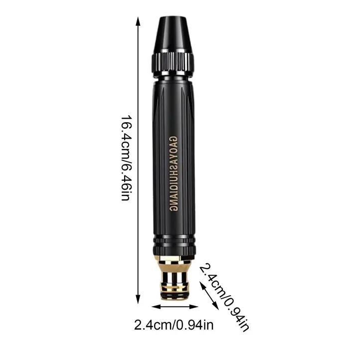 Buse de tuyau d'arrosage haute pression puissante et réglable