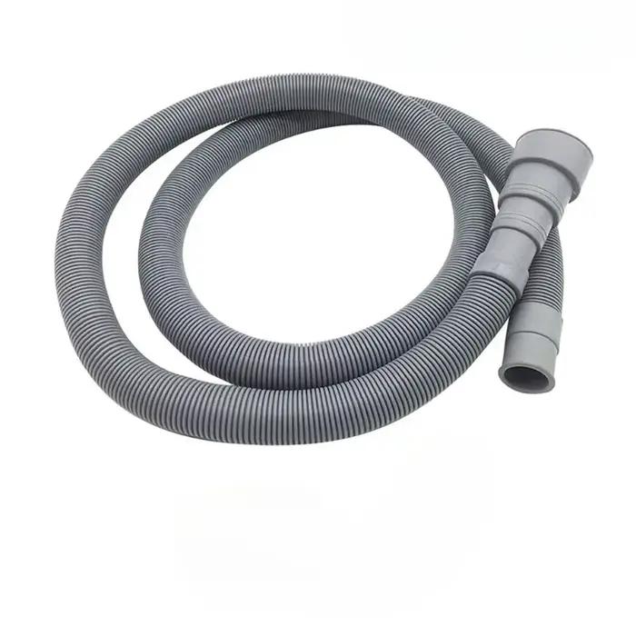 Tuyau d'extension de vidange pour machine à laver et lave-vaisselle de 80/100/250 cm avec colliers de serrage –