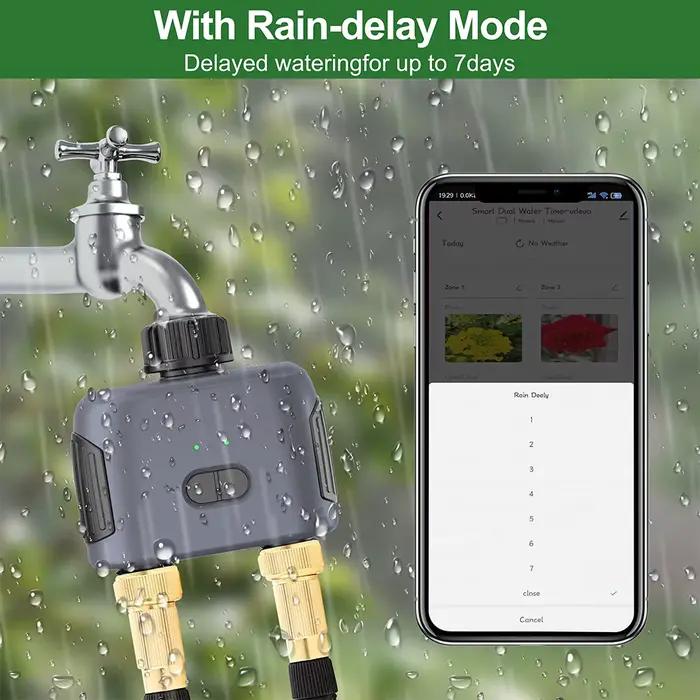 Contrôleur de minuterie d'arrosage Tuya Zigbee/Bluetooth