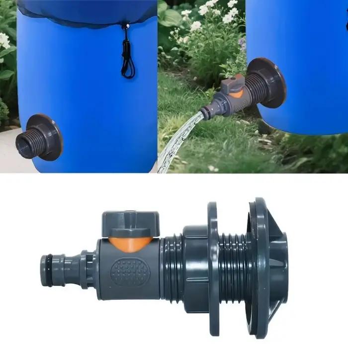 Adaptateur de réservoir d'eau en PVC avec Valve