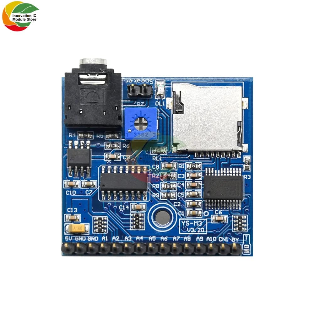 Module de lecture vocale MP3 prompt déclencheur diffusion MCU bricolage diffuseur MP3 Module vocal p