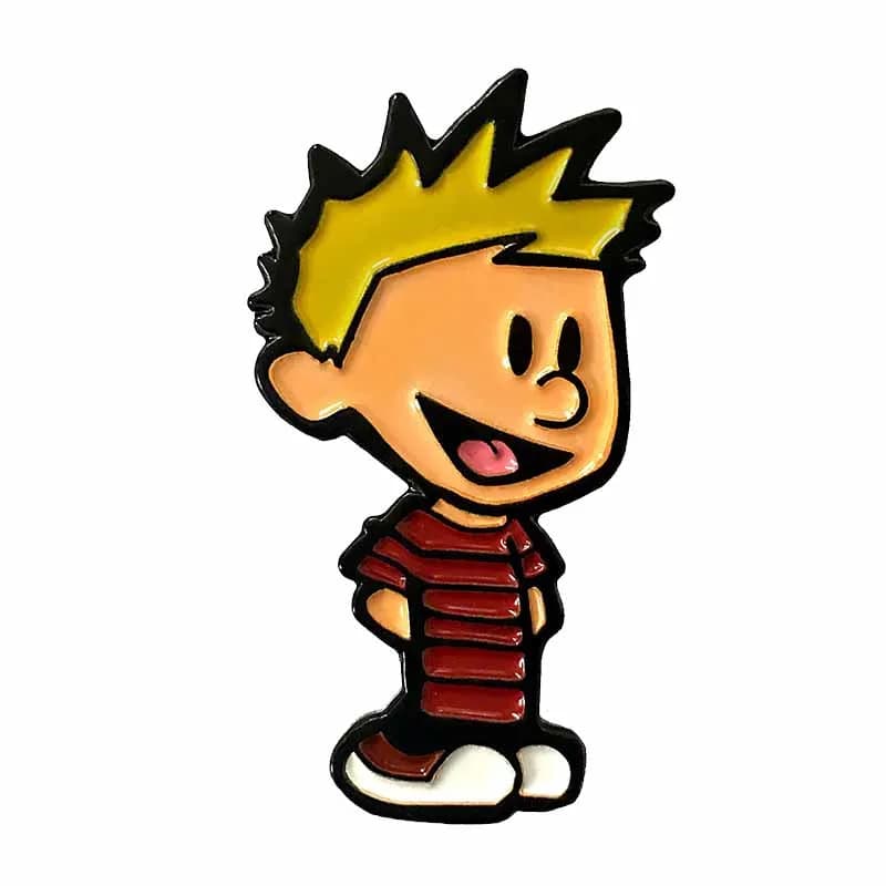 Calvin – épingle en émail