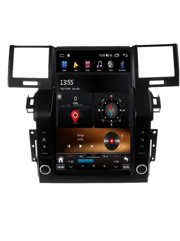 Android 14 pour Land Rover Range Rover Sport 2005 2006 2007 2008 2009 Navigation GPS multimédia auto