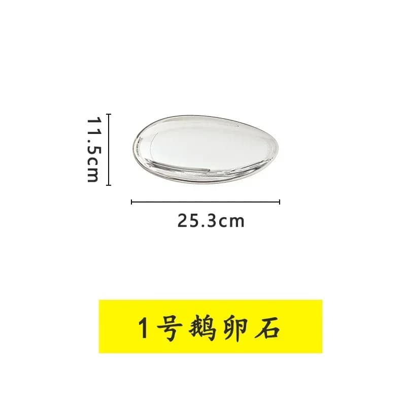 Miroir en Forme de Goutte d'Eau en Acier Inoxydable pour Décoration Murale, Accessoire de Restaurant