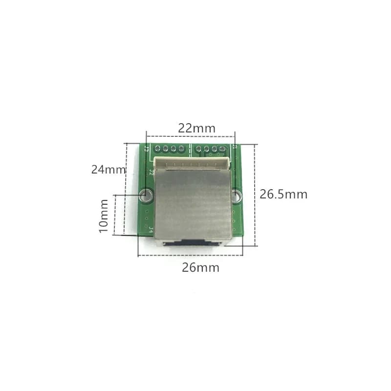 Commutateur ethernet réseau non géré 12v module pcba commutateur réseau 5 ports 10/100 M ANDDEAR per