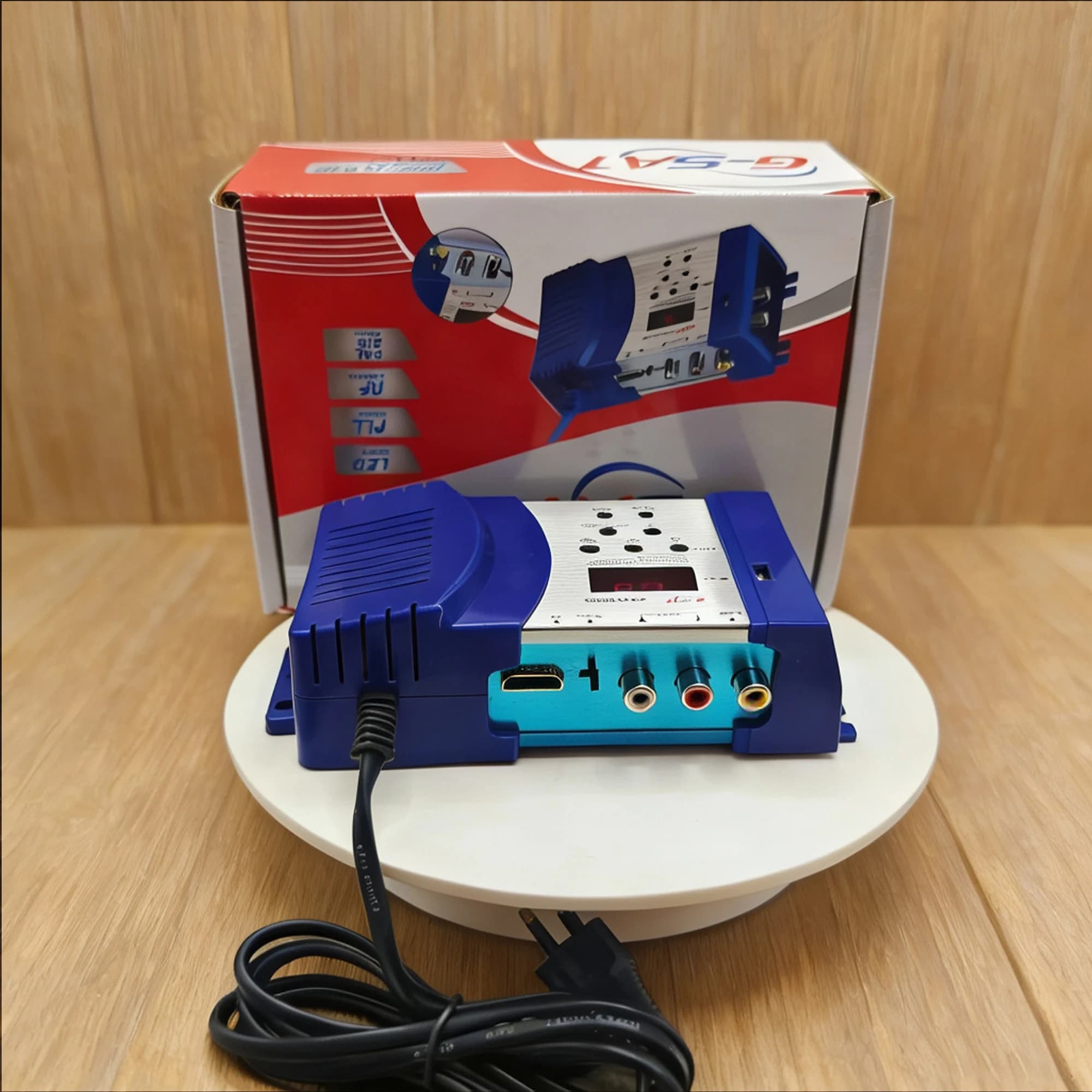 Modulateur AV HD 1 canal vers analogique HDMI vers RF CVBS AV vers RF PAL NTSC Secam Fréquence régla