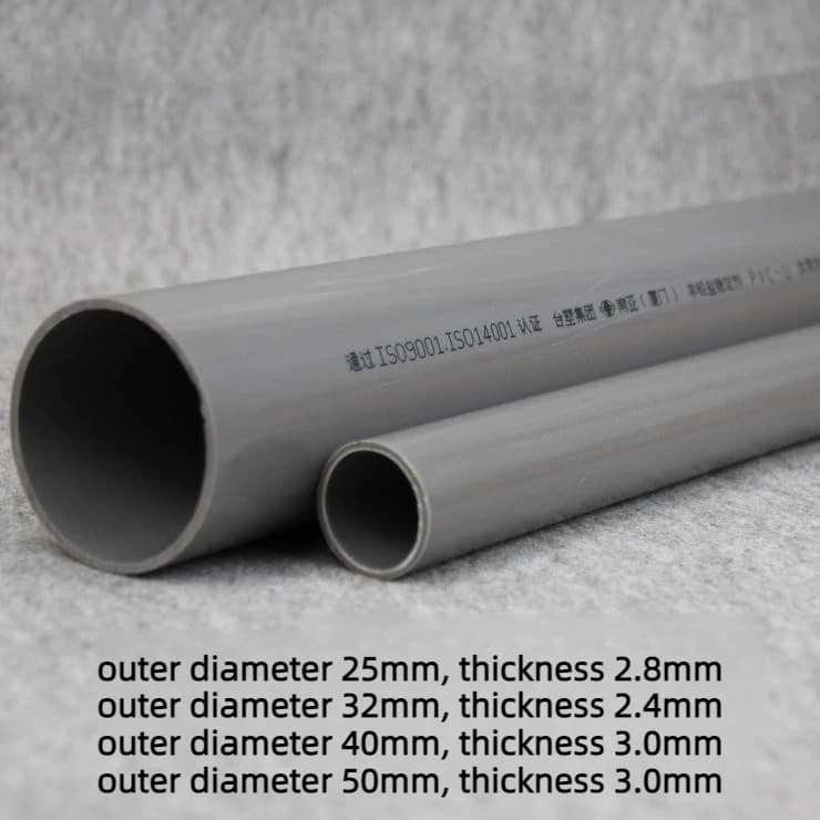 Tuyau d'alimentation en eau en plastique PVC, coude à trois voies, Union droite, Joint de raccord de