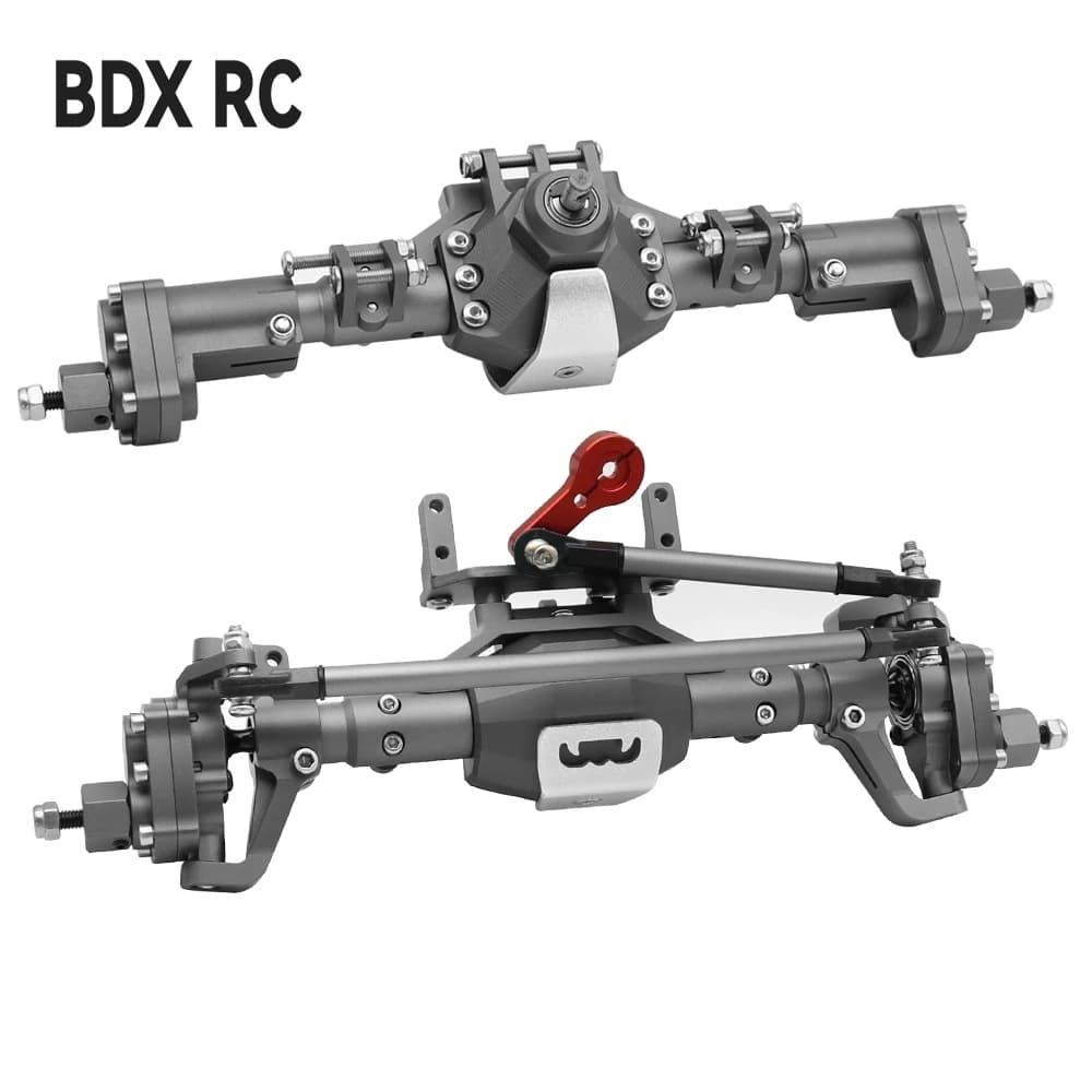 Nouveau essieu de portail avant et arrière en alliage d'aluminium usiné CNC pour voiture sur chenill