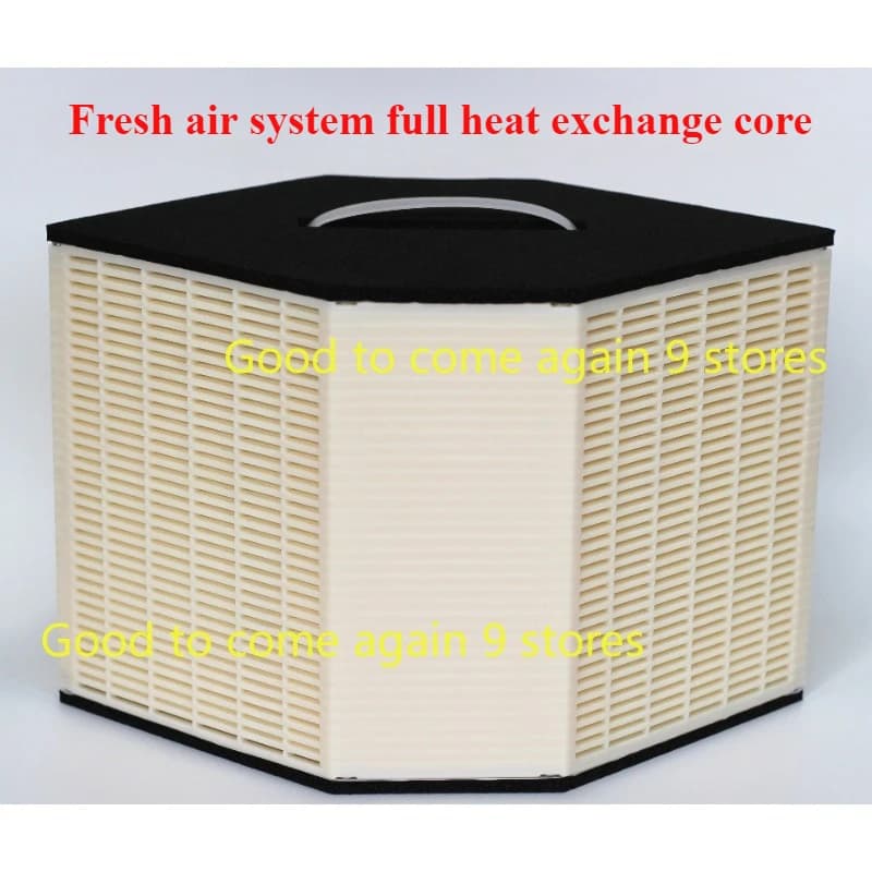 Remplacement du filtre pour système d'échange de chaleur complet, ventilateur d'air frais, système d