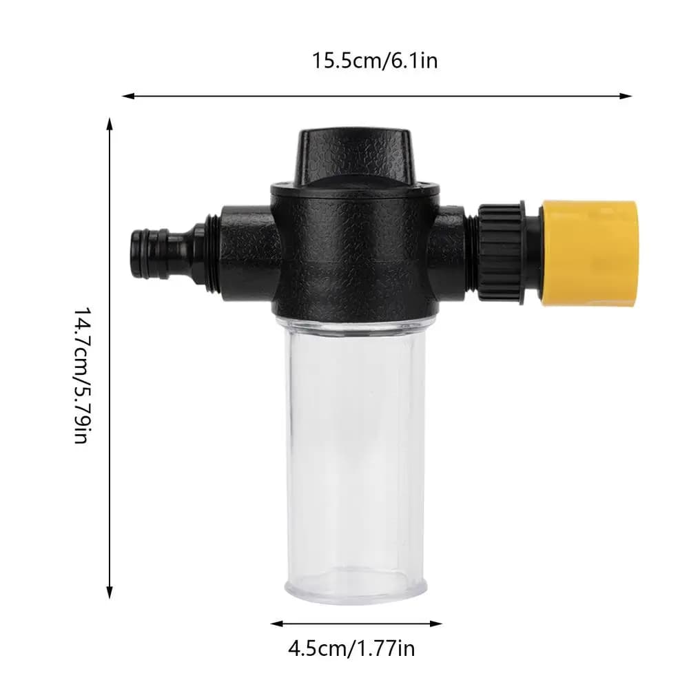Pulvérisateur d'engrais 100 ml, embout de tuyau d'arrosage pour engrais liquide pour plantes, pelous