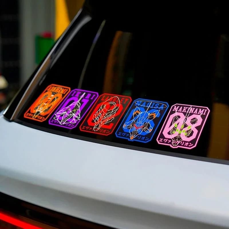 Autocollants de voiture EVA EVANGELION personnalité EVANGELION-01 autocollants de voiture Anime voit