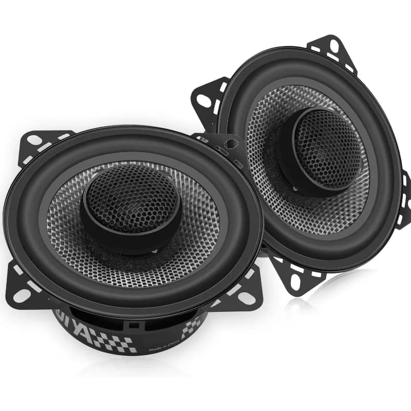 Haut-parleur coaxial de voiture de 4 pouces, 2 pièces, 300W, Audio haute fidélité pour son surround,