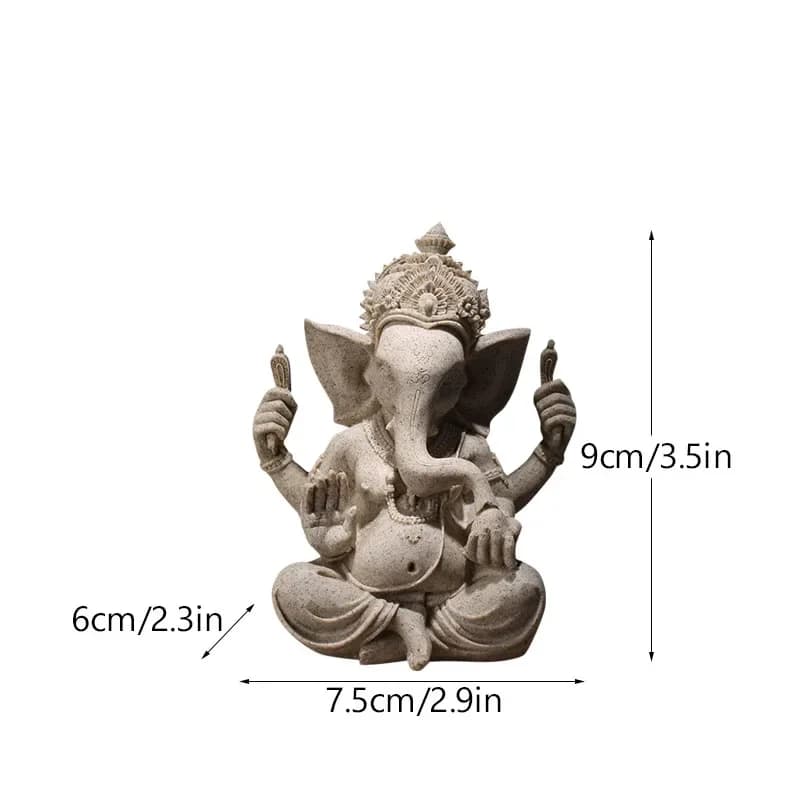 Résine indienne Ganesha Shiva dieu Statue Sai Baba de Shirdi Sculpture seigneur Hanuman hindou boudd