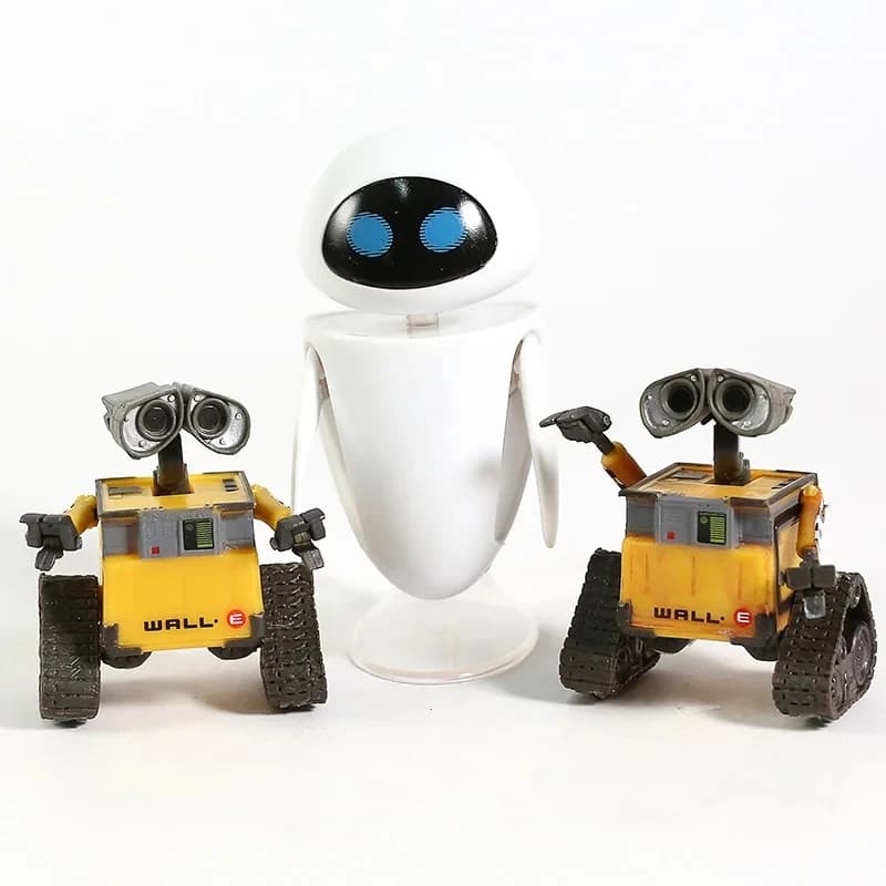 Wall-E Robot Wall E & EVE PVC figurine Collection modèle jouets poupées 6 cm/10 cm pour enfants cade