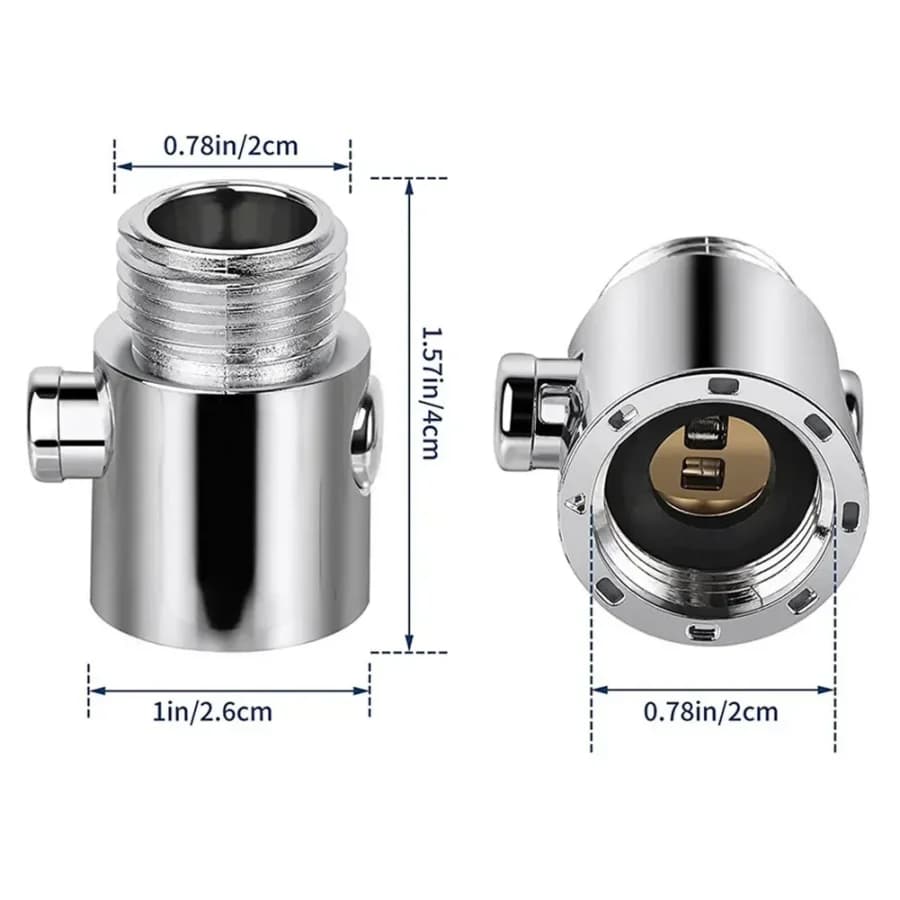Pommeau de douche, interrupteur de commande, Valve d'arrêt d'eau, pomme de douche, contrôleur d'eau 