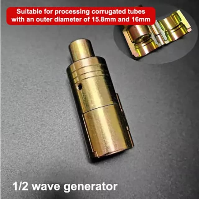 Outil à bouche plate pour déclencheur de tuyaux ondulés en acier inoxydable 304, outil de fabricatio