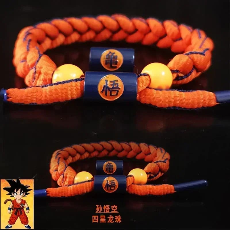 Bracelet Dragon Ball Son Goku, figurines d'action, cosplay KakarPossible, bracelet Anime fait à la m