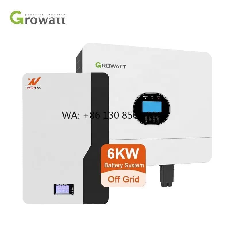 Système d'énergie solaire personnalisé en promotion, 3,5 kW, 5 kW, 6 kW, système de générateur solai