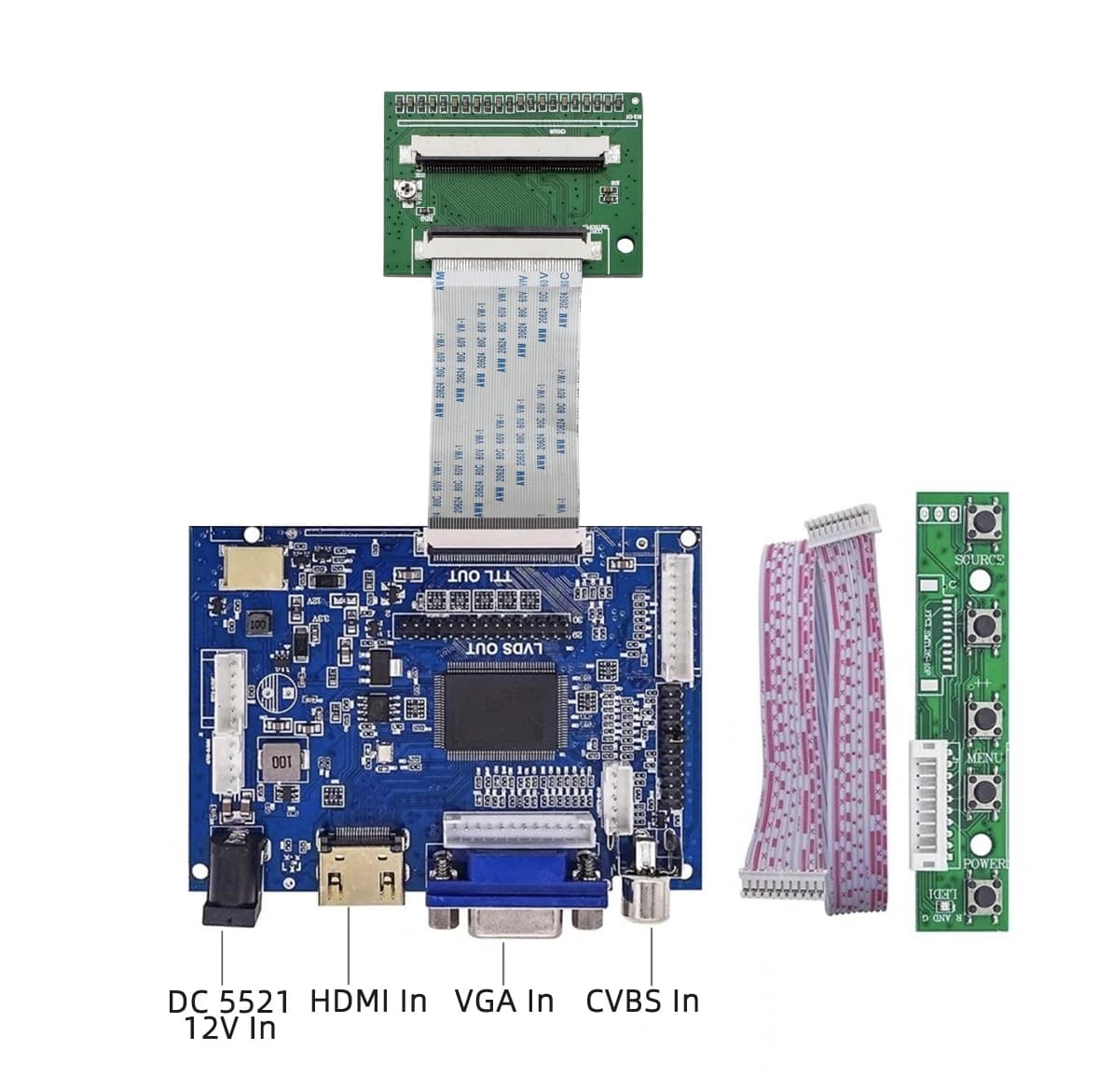 Écran LCD TTL60P 10.4*800 de 600 pouces adapté à l'écran secondaire d'ordinateur LSA40AT9001 G104AG1