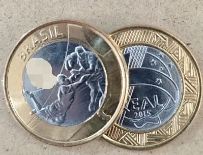 Série de pièces commémoratives Rugby 22 mm pour les Jeux Olympiques de Rio au Brésil