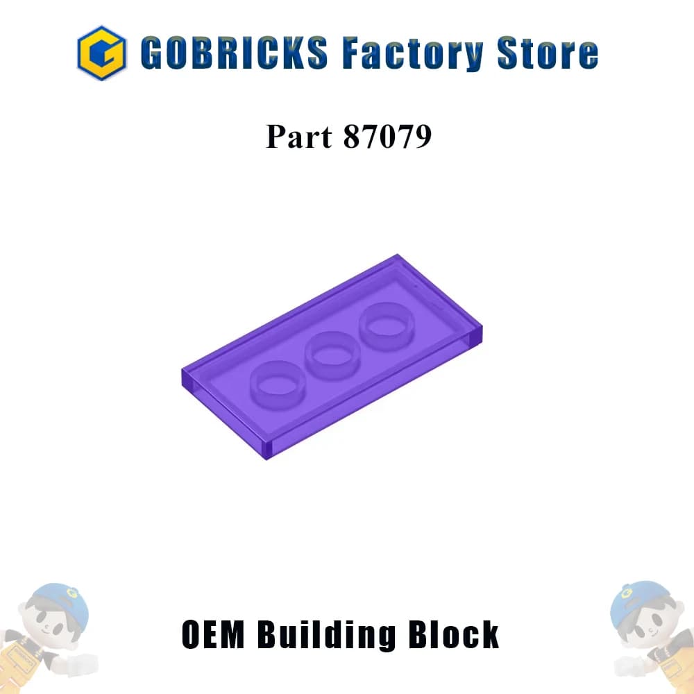 10 pièces 87079 briques en vrac carrelage 2x4 partie blocs de Construction assemble MOC bricolage mu