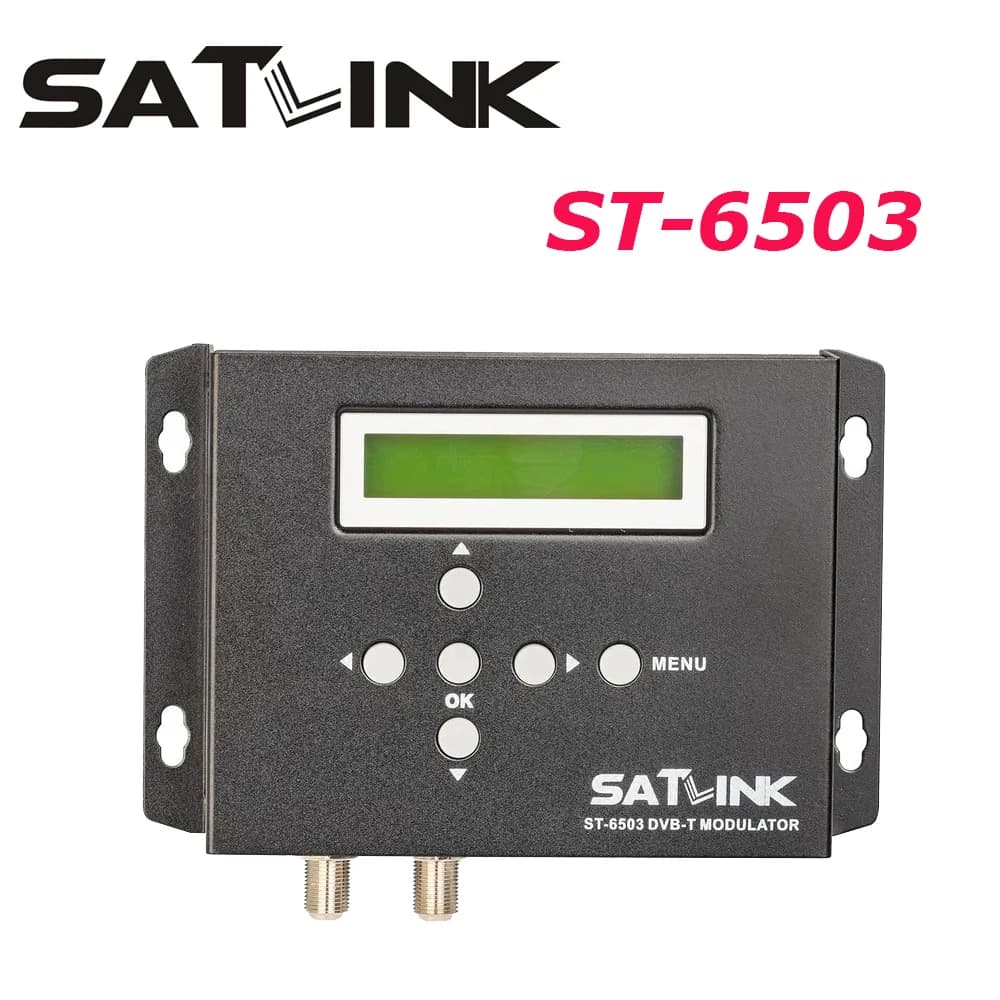 Satlink ST6503 ST-6503 modulateur DVB-T routeur AV modulateur DM décodeur numérique terrestre DVB-T 