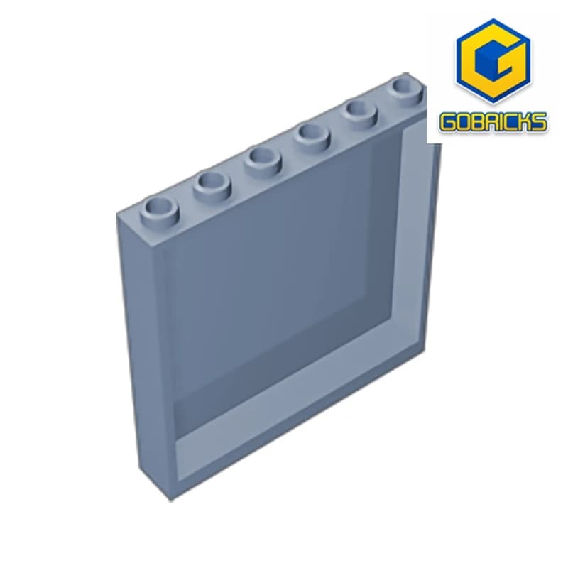 Gobricks GDS-773 ÉLÉMENT MURAL 1x6x5 ABS - 1x6x5 panneaux muraux compatibles avec lego 59349 35286 B