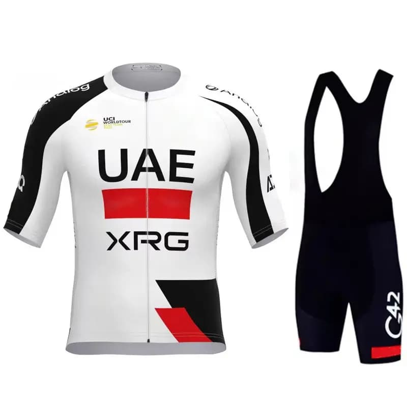 Nouveau Pro Team 2026 Uae Maillot de cyclisme ensemble hommes été vélo montagne uniforme Ropa Ciclismo