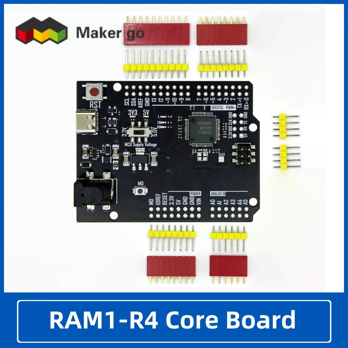 Carte de développement Renesas RA4M1 Minima compatible Arduino IDE