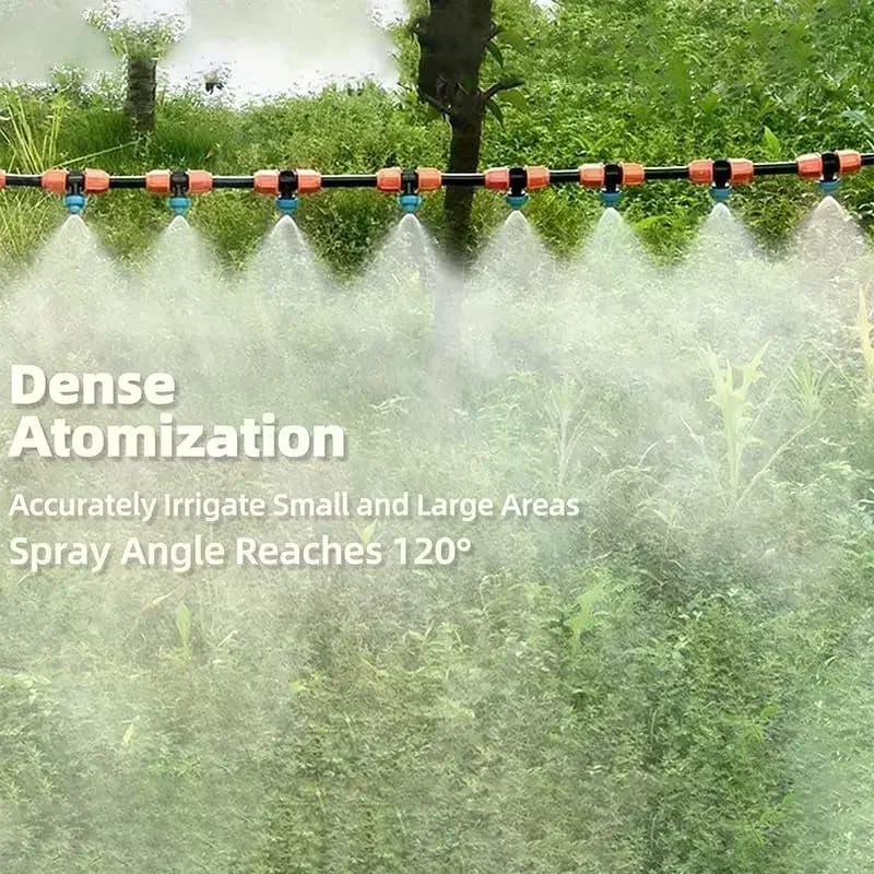 Kit de brumisation suspendu anti-goutte pour tuyaux de 8/11 pouces – Pulvérisateur d'eau brumeuse