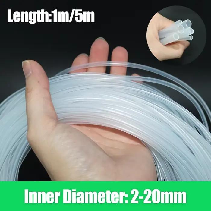 Tuyau en Silicone Transparent de qualité alimentaire, pour pompe, Aquarium, jardin, vin, 2 3 4 5 6 7