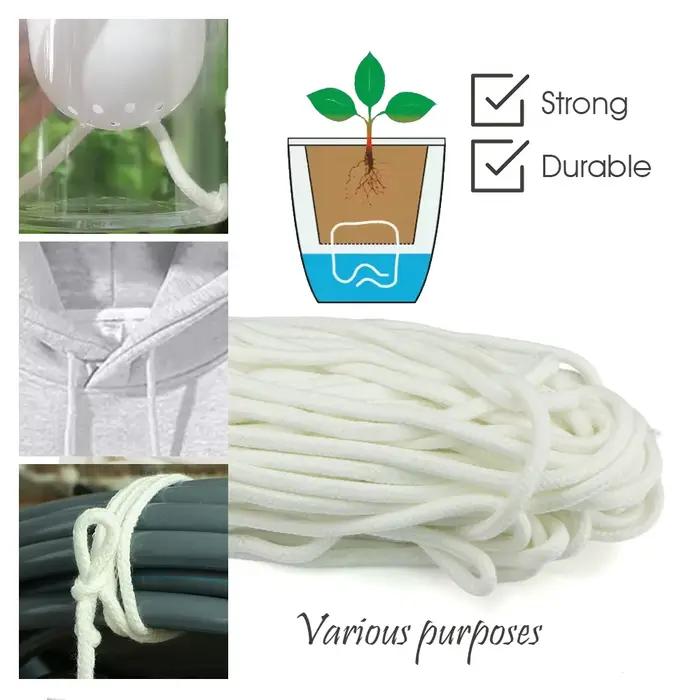 Mèches absorbantes d'arrosage automatique, 5M, 4/5/6mm, corde, accessoires de vacances, pot de fleur
