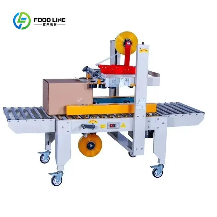 Machine de scellage de Carton en acier inoxydable personnalisée, Machine d'emballage de boîte de Car