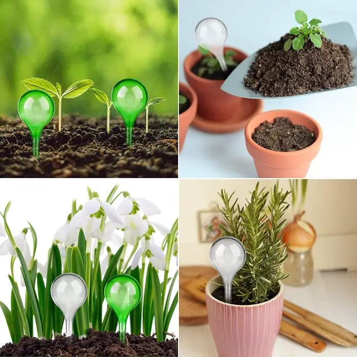 Ampoules d'arrosage automatique pour plantes, 5/12 pièces, Globes d'arrosage automatique, boules en
