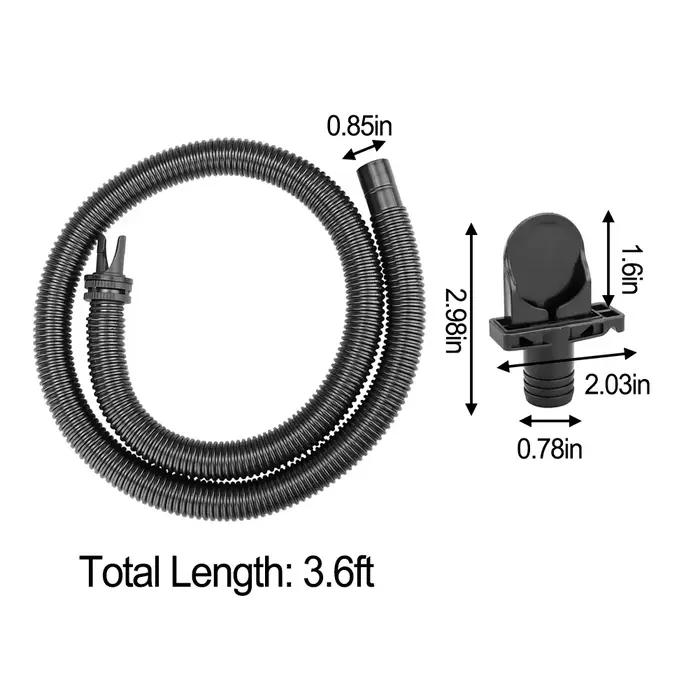 Kit d'adaptateurs de tuyau de gonflage 11830/12773, tuyau de gonflage pour couverture de spa, rempla
