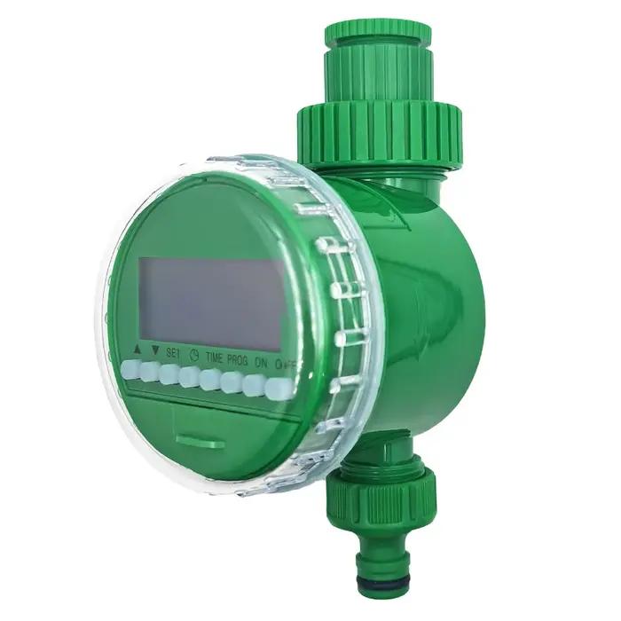 Minuterie électronique d'arrosage de jardin avec écran LCD, contrôleur d'irrigation automatique, Val
