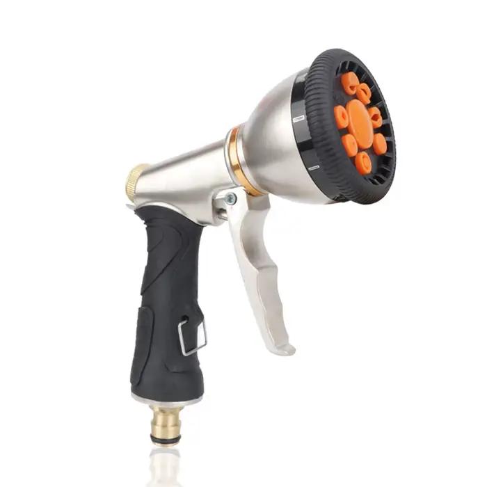 Outil d'irrigation lave-auto pistolet de pulvérisation d'eau rotatif arrosage de jardin saupoudrer c
