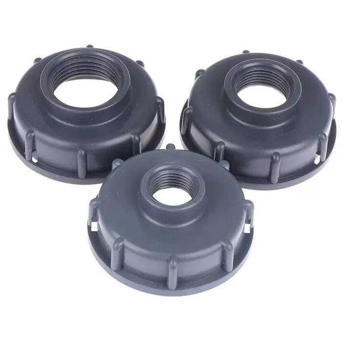 Bouchon fileté grossier Durable S60X6, filetage femelle de 60mm à 1/2 ",3/4",1 ", connecteur d'adapt