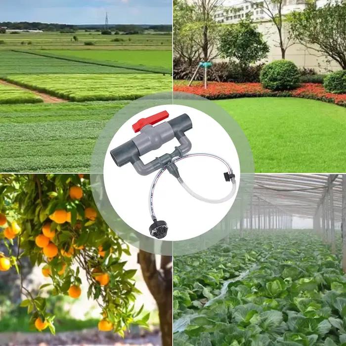 Ensemble d'injecteur d'engrais Venturi pour Irrigation agricole, dispositif de Tube d'eau avec filtr
