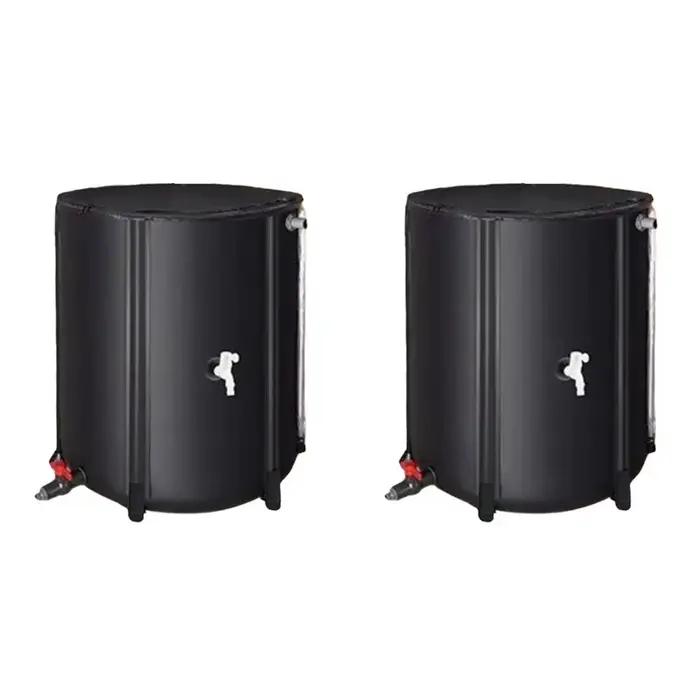 BSEVB-2X Réservoir de stockage d'eau de pluie pour recyclage, seau d'irrigation de jardin, conteneur