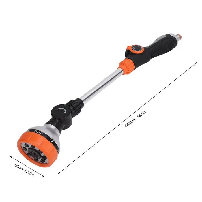 Baguette de Pulvérisation de Jardin Ergonomique, Antidérapante, ABS TPR, Multifonctionnelle, 8 Modèl