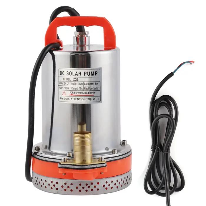 Pompe Submersible petite batterie solaire nettoyage de piscine 8 mètres ascenseur 2.1 mètres câble D